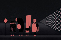 The Robbers Had to Ditch Their Masks.. and Run